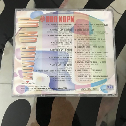 Pop Korn Mad Moving On Up CD used, 17 super hits