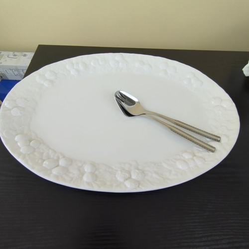 Serving platter tray like new, 55×40×3.5 cm, Made in Italy