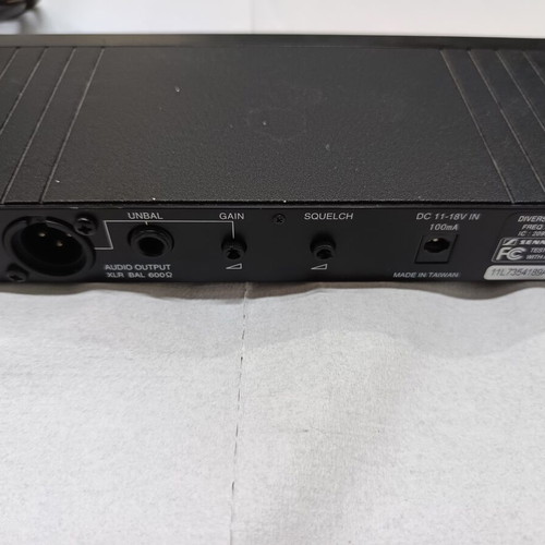 Sennheiser Freeport wireless microphone used