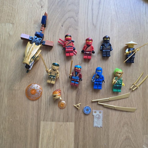 Lego Ninjago Minifigures pack of 7 authentic like new