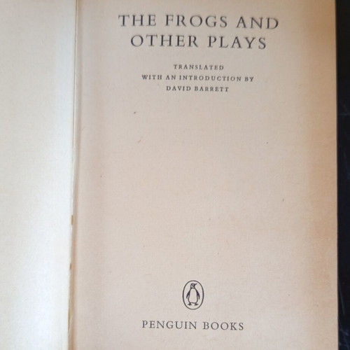 Aristophanes The Frogs and Other Plays used