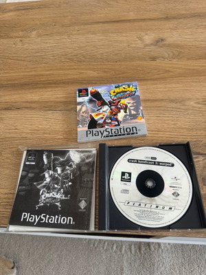 Crash Bandicoot 3 Warped PlayStation 1 Platinum Special Edition like new