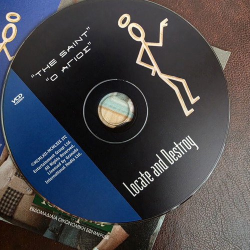 The Saint VCD Locate and Destroy with Roger Moore like new