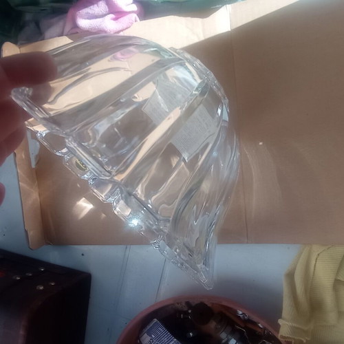 Crystal bowl unused