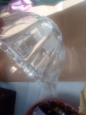 Κρυστάλλινο μπωλ αχρησιμοποίητο