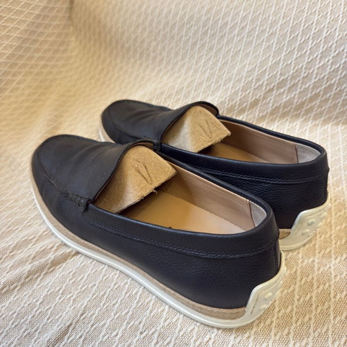 Tod’s moccasins used, blue, size 42