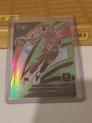 Isiaha Mike 2025-26 Panini Select Euroleague κάρτα καινούργια
