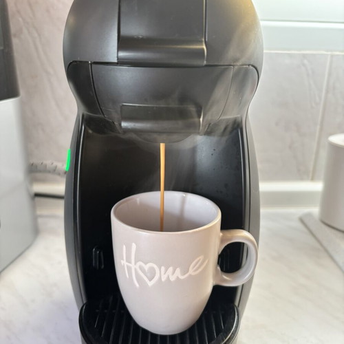 Krups Piccolo Dolce Gusto capsule coffee machine, 15 bar pressure, anthracite