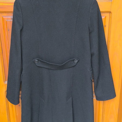 Massimo Dutti wool coat like new, size 38, black