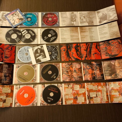 Carcass The Pathologist's Report 6CD and 5DVD like new metal set