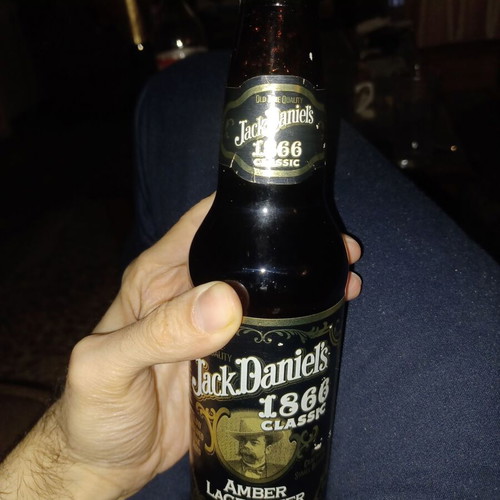 Jack Daniels 1866 beer bottle collectible like new