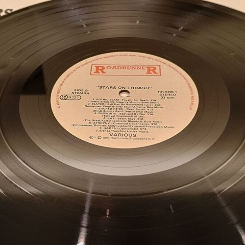Stars On Thrash vinyl near mint, metal