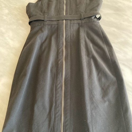 Toi and moi black dress lightly worn, size S