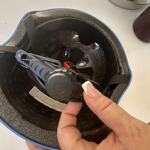 Blue children's helmet size S like new