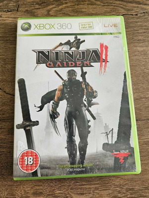 Ninja Gaiden 2 Xbox 360 used, action adventure game