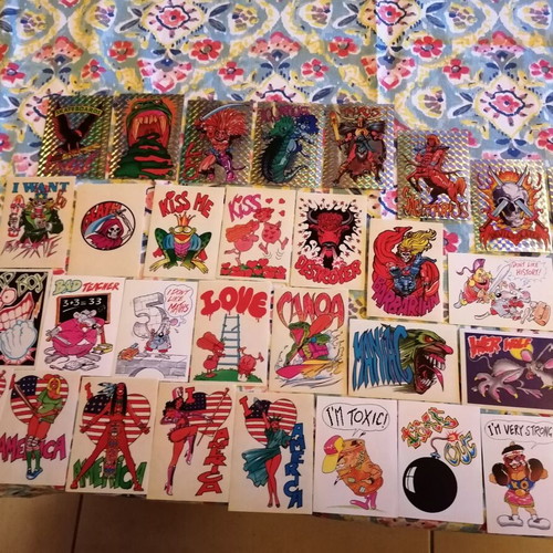 Collectible 90s stickers new, pack of 50 pieces