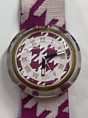 Swatch Pop Mlle vintage watch, red, 1992