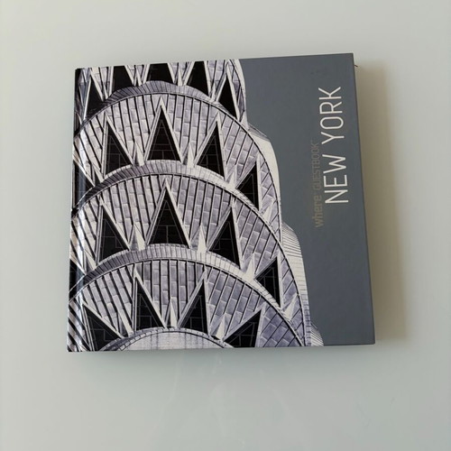 Where Guestbook New York hardcover coffee table book like new