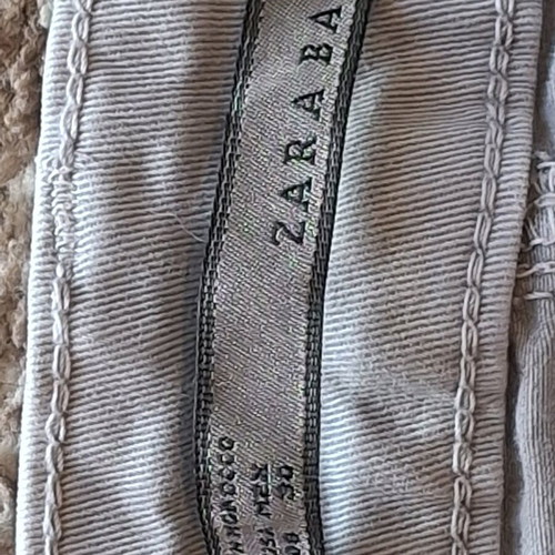 Zara skinny jeans used, gray, size L