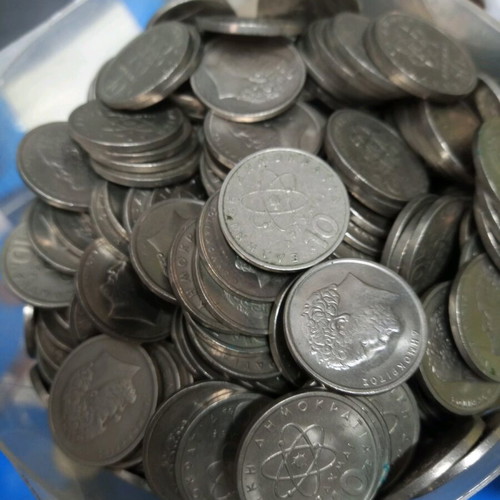 10 Drachma Coins used, pack of 1040 pieces