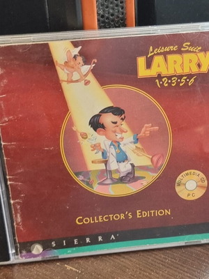 Sierra Leisure Suit Larry 1-6 Collector's Edition like new for PC