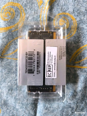 Μνήμη RAM TeamGroup Elite 32GB DDR4 3200MHz SODIMM σφραγισμένη σαν καινούργια