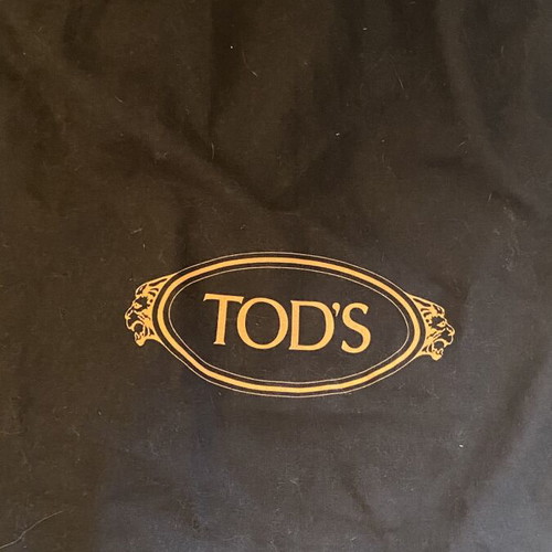 Tod’s leather handbag used, brown color