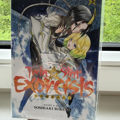 Twin Star Exorcists volume 3 manga book like new, English
