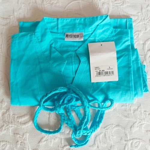 Mystico dress and Aqua Mare handbag set new, turquoise