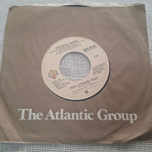 Freddie James Hollywood / Crazy Disco Music 7' μεταχειρισμένο, R&B / Soul