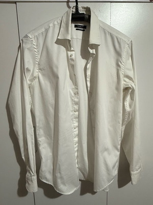 Manetti men's shirt used, white, size L