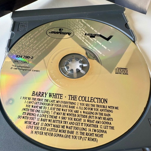 Barry White The Collection CD used, pop