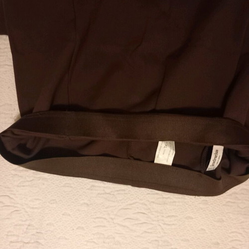 Stradivarius skirt like new, brown, elastic with drawstring, size XL