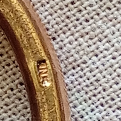 Enigma gold-plated Swiss pocket watch, mechanical