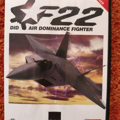 CD Computer Games Magazine used with F22 for PC