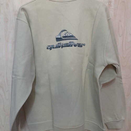 Quiksilver men's sweatshirt, medium, beige