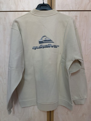 Quiksilver men's sweatshirt, medium, beige