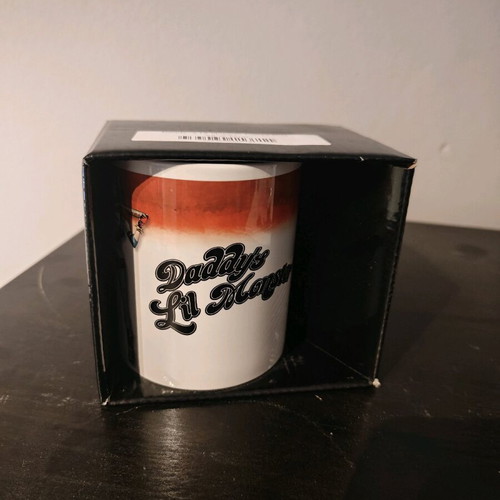 Suicide Squad Harley Quinn Daddy's Lil Monster mug new 300ml