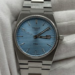 Tissot PRX Powermatic 80 wristwatch, sky blue