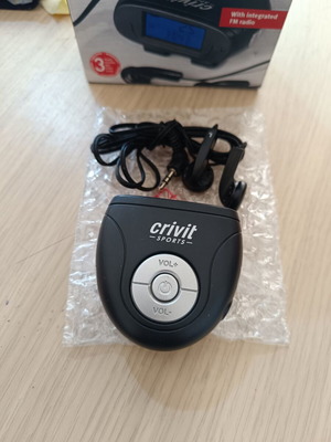 Crivit Sports Digital Pedometer with FM Radio like new