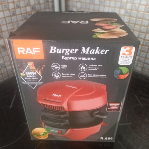 Raf R.666 hamburger maker new