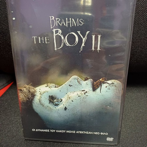 Brahms The Boy II DVD like new, Greek subtitles, thriller horror