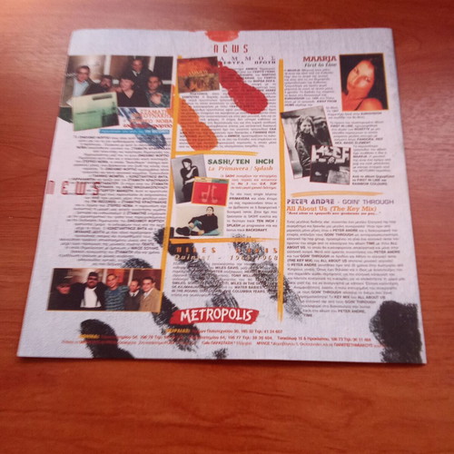 Chart Hits Metropolis Press magazine used, Manolis Lidakis 2000s
