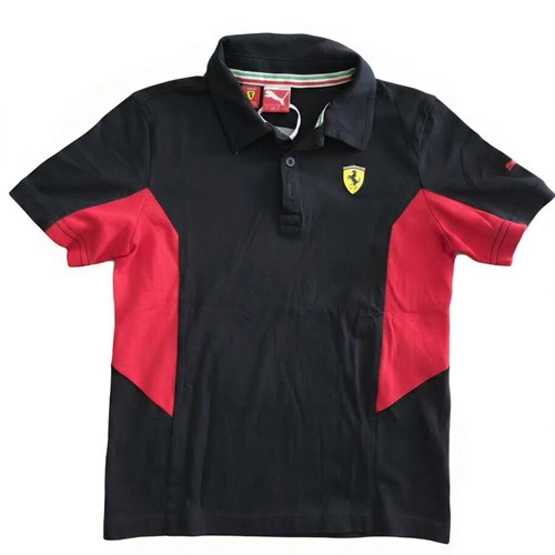 Ferrari official T-shirt like new, size 128 cm, black
