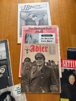 Magazines used 17 from World War II era, Italian and German