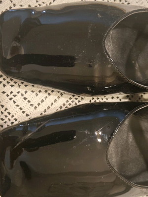 ZARA flat ballerina shoes like new, size 40, black, square toe