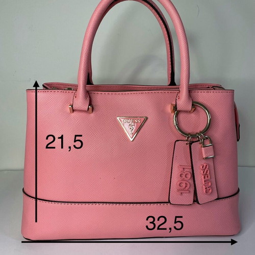 Guess handbag pink like new with crossbody strap
