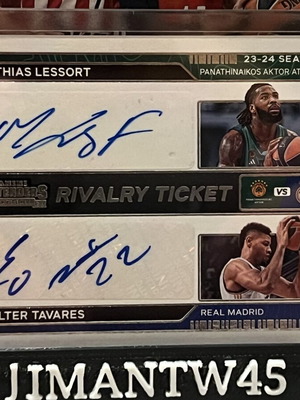 Panini Contenders Rivalry Ticket Lessort Tavares σαν καινούργιο