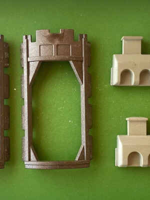 Playmobil castle walls and battlements like new