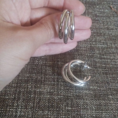 Silver earrings like new